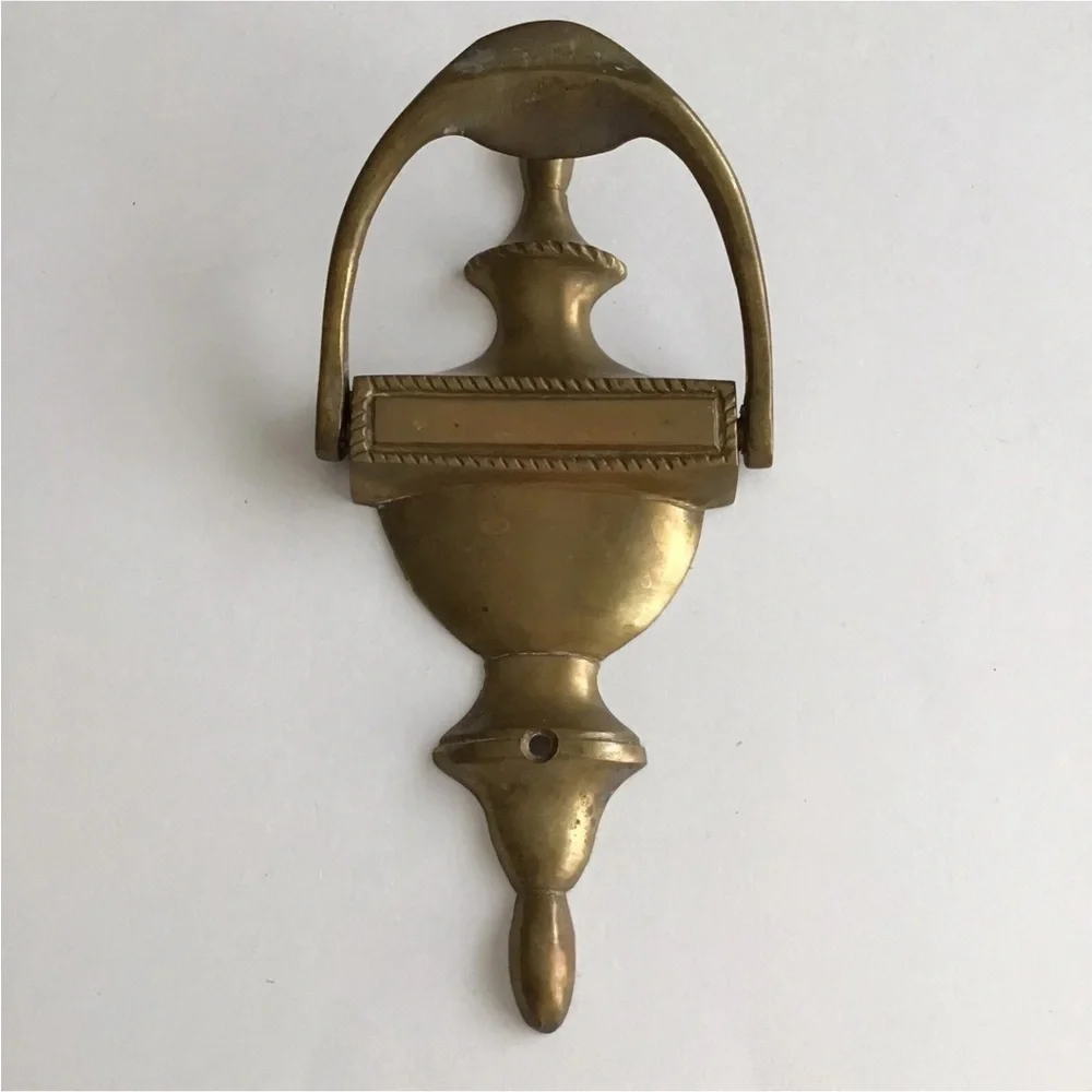 Brass Urn Style Door Knocker 8